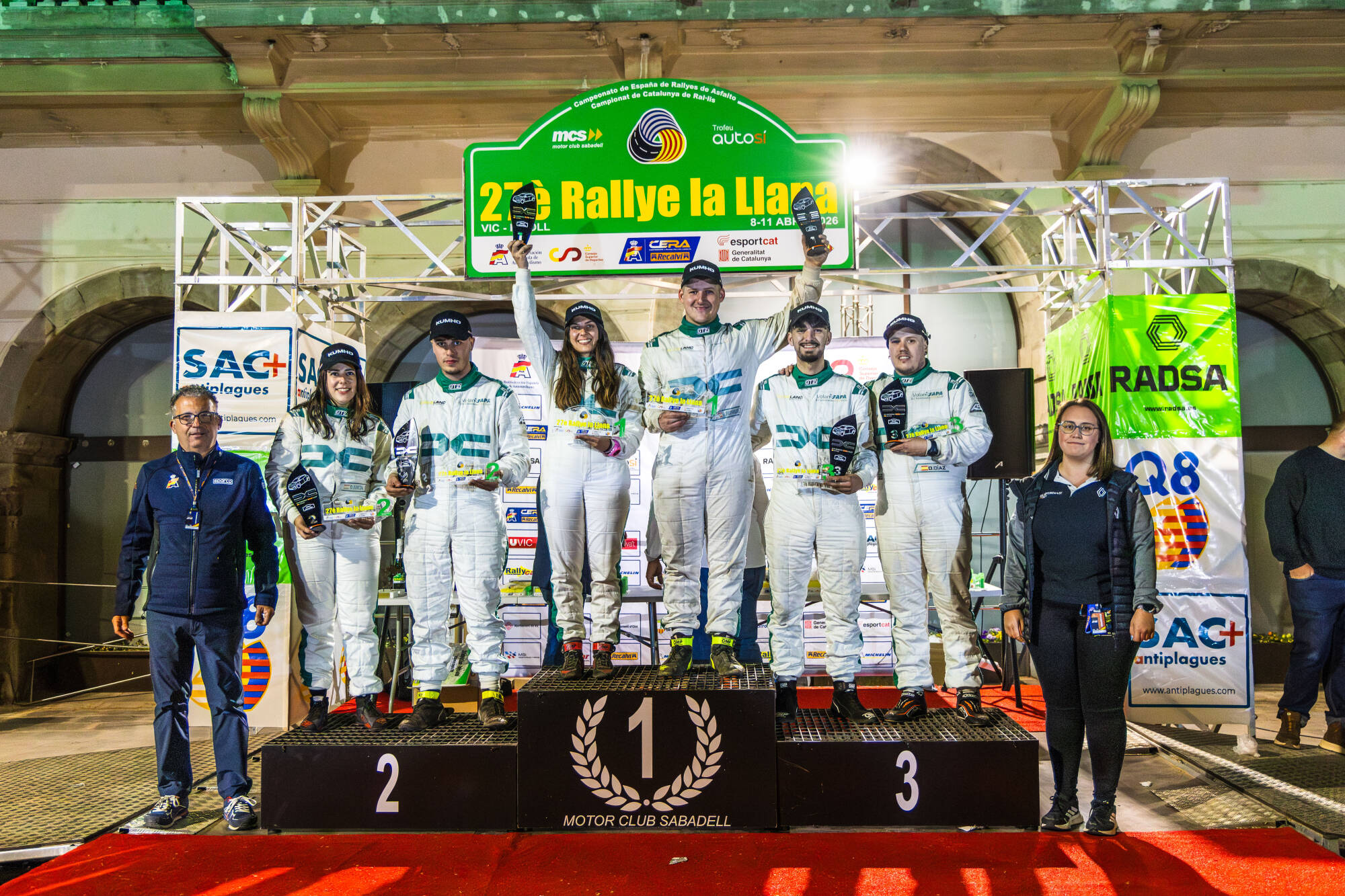La Sandero Eco Cup arranca con récord de participación y victoria de Hugo Rodríguez en el Rallye La Llana