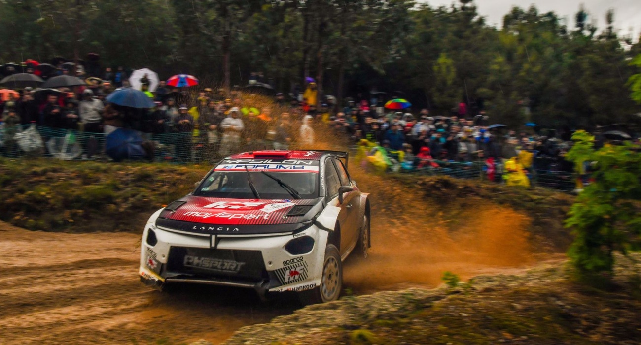 Lancia supera su primer gran examen sobre tierra en el Rally de Portugal